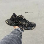 کتونی بالنسیاگا اسپایدر رنگ مشکی طلایی / کد