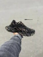 کتونی بالنسیاگا اسپایدر رنگ مشکی طلایی / کد