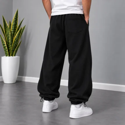 Baggy-Joggers-Elastic-Waist-Adjustable-Cuffs-with-Stoppers-Black-Code-8006-www.heroshoop.com-View-2.webp