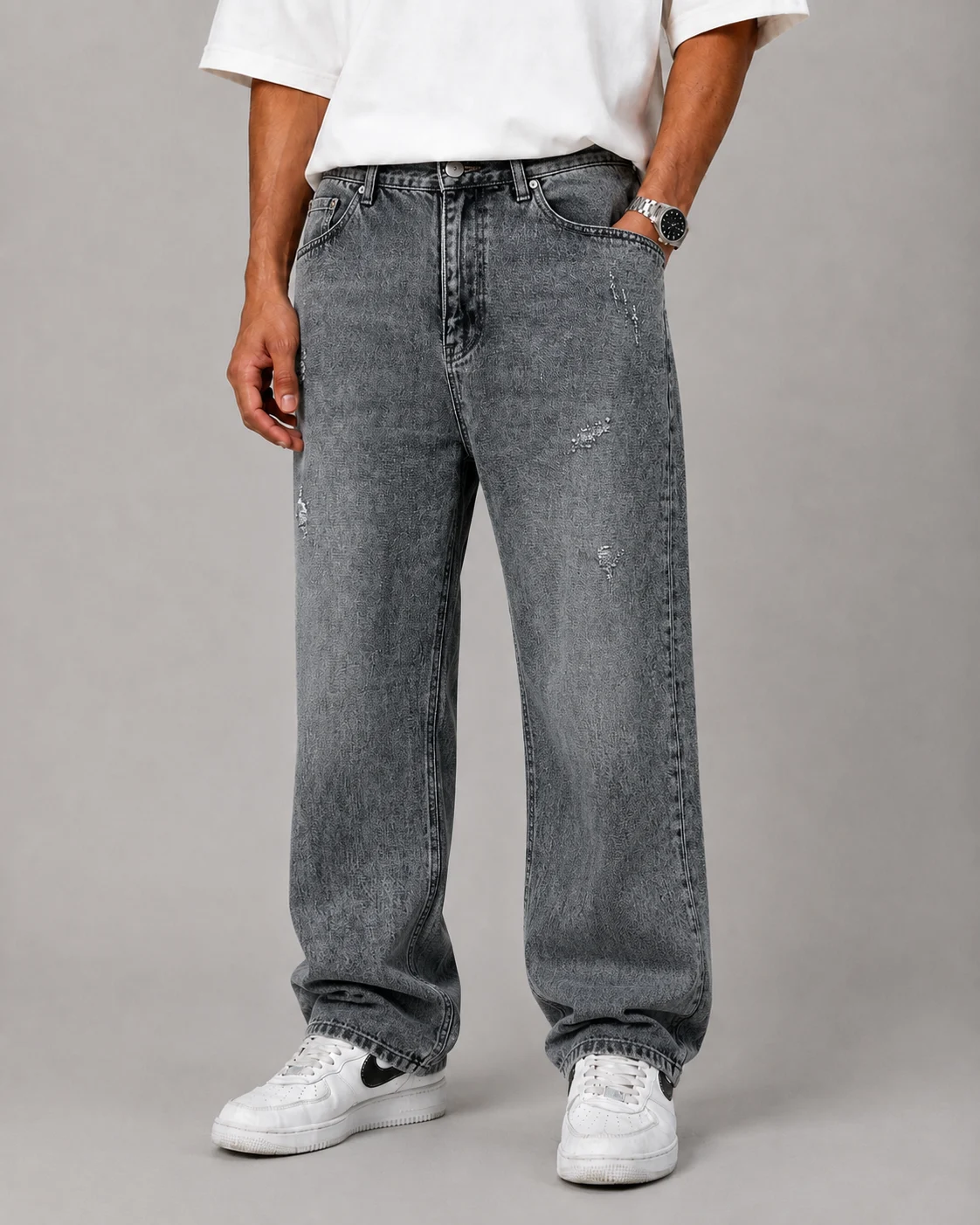 Baggy-jeans-premium-fabric-heroshoop.png شلوار جین بگ استایل / پارچه درجه یک / کد 3025 - تصویر 1