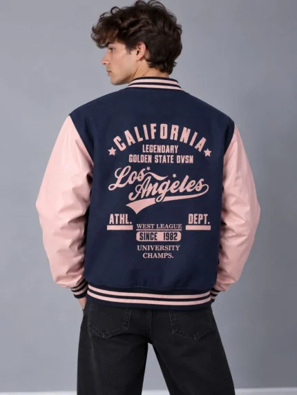 Bomber-Jacket-Faux-fur-lining-Felted-wool-body-with-windbreaker-style-sleeves-WWW.HEROSHOOP.COM-VIEW-2-BLOUE.webp