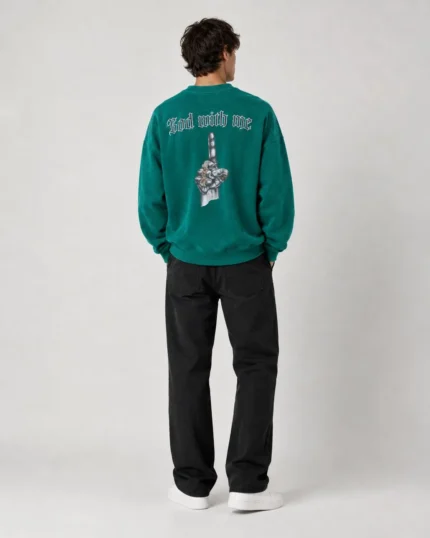 Heavyweight-3-thread-cotton-fleece-lined-sweatshirtjacket-–-green-www.heroshoop.com-view-3-2.webp