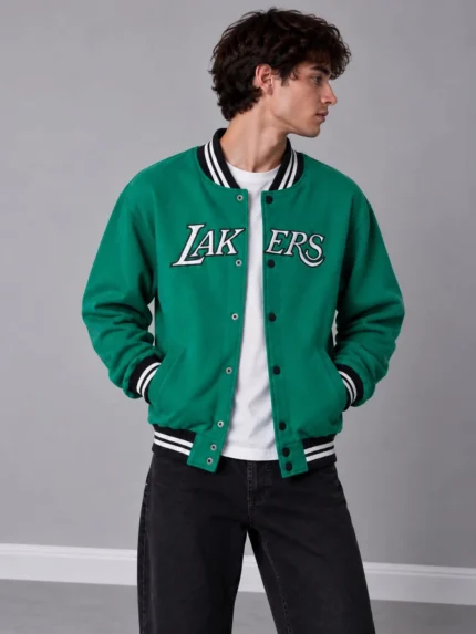 Heavyweight-3-thread-fleece-bomber-sweatshirt-Lakers-embroidery-Dark-green-WWW.HEROSHOOP.COM-view-1.webp