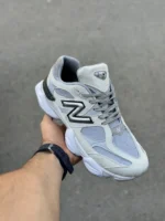 نیوبالانس 9060 / طوسی سفید / TS - تصویر 2