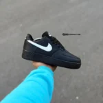 کتونی ایرفورس وان / مشکی سفید / MMS / کد 1153