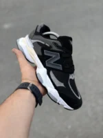 کتونی اسپرت نیوبالانس 9060 ست 37 تا 44 / مشکی طوسی / کد 2565 - تصویر 2
