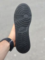 کتونی نایک ترویس اسکات مشکی سفید / کد 1135 - تصویر 6
