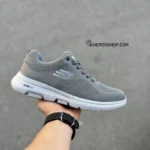 اسکیچرز سایز بزرگ/ طوسی سفید / سایز بزرگ / TS / بزرگ پا