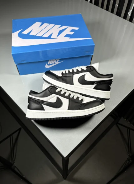 Jordan-One-Low-Top-Sneakers-_-White-Black-_-www.heroshoop.com_-View-1.webp