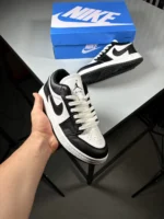 Jordan-One-Low-Top-Sneakers-_-White-Black-_-www.heroshoop.com_-View-3.webp