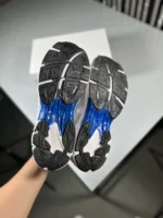 کتونی بزرگپا رانینگ و راحتی مدل ساکنی / رنگ آبی سفید / سایز بزرگ 41 تا 48 / کد 2615 - تصویر 6