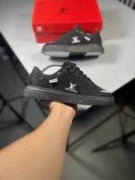 کتونی ونس لویی ویتون Louis Vuitton تمام مشکی / کد 2637 - تصویر 3