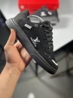 کتونی ونس لویی ویتون Louis Vuitton تمام مشکی / کد 2637 - تصویر 6