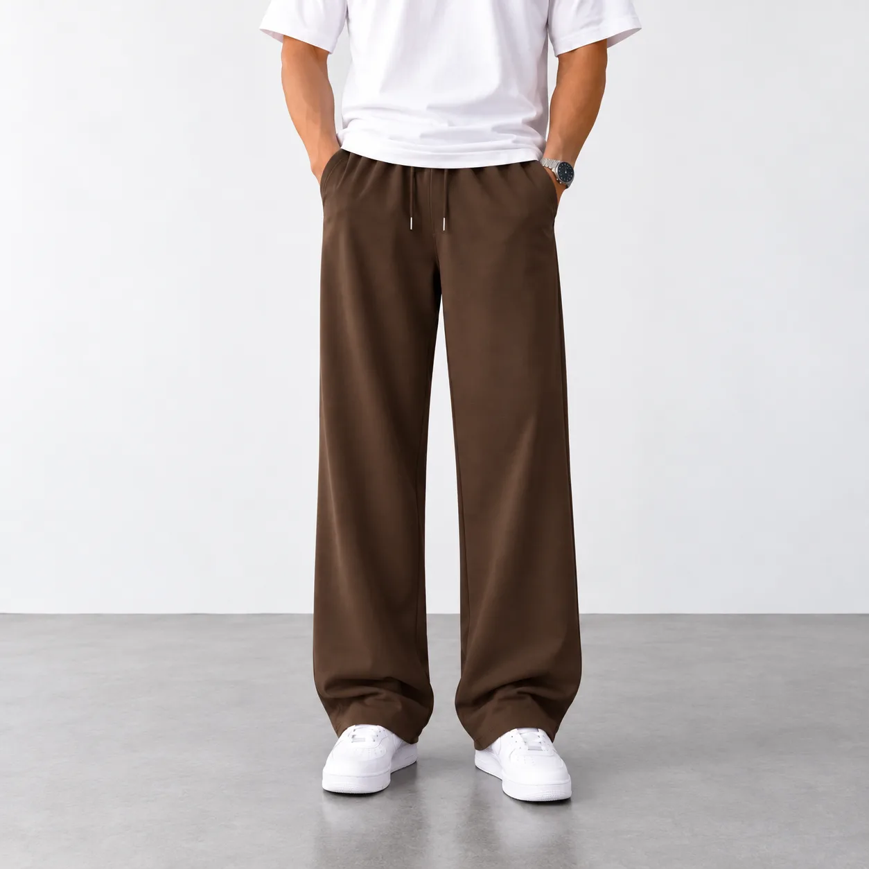 Mens-natural-Lyocell-trousers-Mom-fit-Dark-brown-Length-110-heroshoop.com-view-1-1.webp
