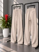 Natural-Lyocell-Fabric-Fit-Trousers-Length-110-Khaki-heroshoop.com-view3.webp