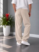 Natural-Lyocell-Fabric-Fit-Trousers-Length-110-Khaki-heroshoop.com-view4.webp