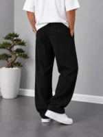 Natural-Lyocell-Fabric-Slim-Fit-Trousers-Length-110-Black-heroshoop.com-view3.webp