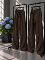 Natural-Lyocell-Fabric-Slim-Fit-Trousers-Length-110-Dark-Brown-heroshoop.com-view3.webp