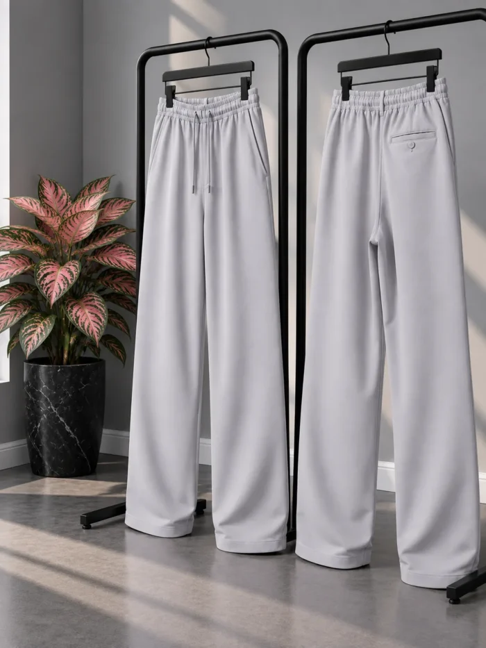 Natural-Lyocell-Semi-Baggy-Fit-Trousers-Length-110-Gray-heroshoop.com-view2.webp