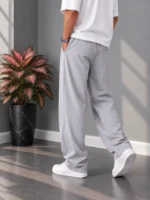 Natural-Lyocell-Semi-Baggy-Fit-Trousers-Length-110-Gray-heroshoop.com-view3.webp