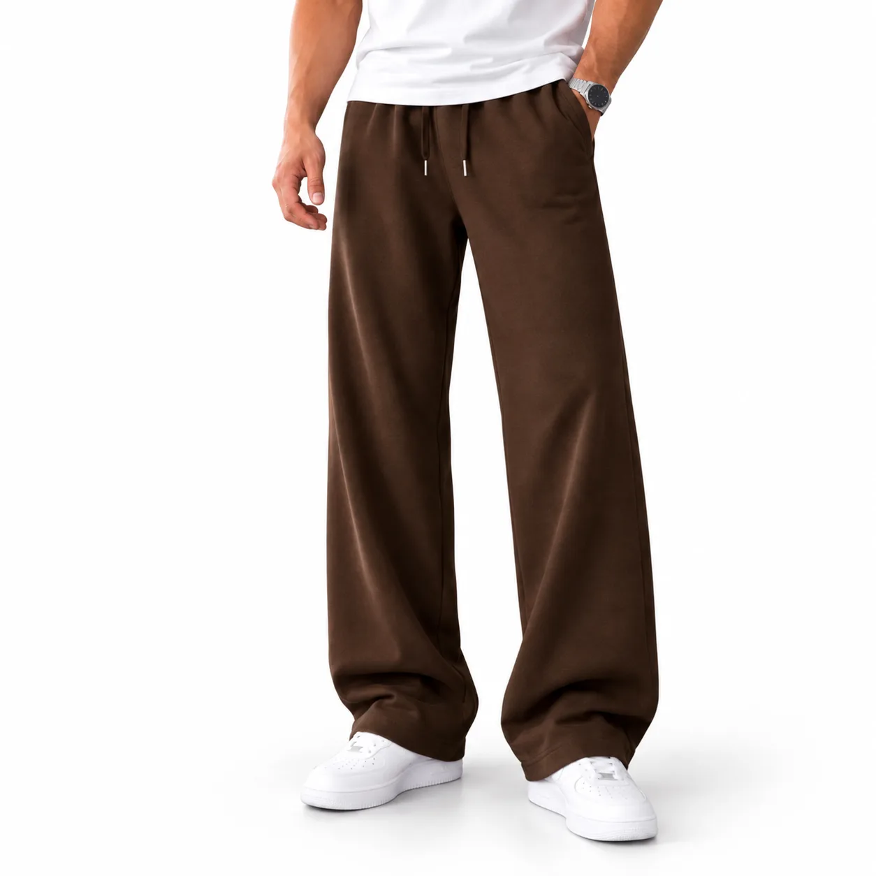 Natural-Lyocell-trousers-semi-baggy-fit-Length-110-cm-Dark-brown-heroshoop.com-view1.webp