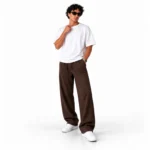 Natural-Lyocell-trousers-semi-baggy-fit-Length-110-cm-Dark-brown-heroshoop.com-view2.webp