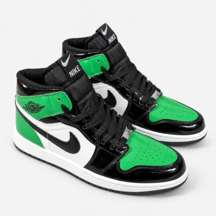 Nike-Jordan-1-High-Top-Sneakers-White-Black-and-Green-WWW.HEROSHOOP.COM-VIEW-2.webp