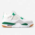 Nike-Jordan-4-Sneakers-Extended-Sizes-37–48-White-Green-Code-406-WWW.HEROSHOOP.COM-VIEW-1.webp