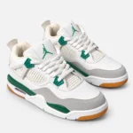 Nike-Jordan-4-Sneakers-Extended-Sizes-37–48-White-Green-Code-406-WWW.HEROSHOOP.COM-VIEW-4.webp