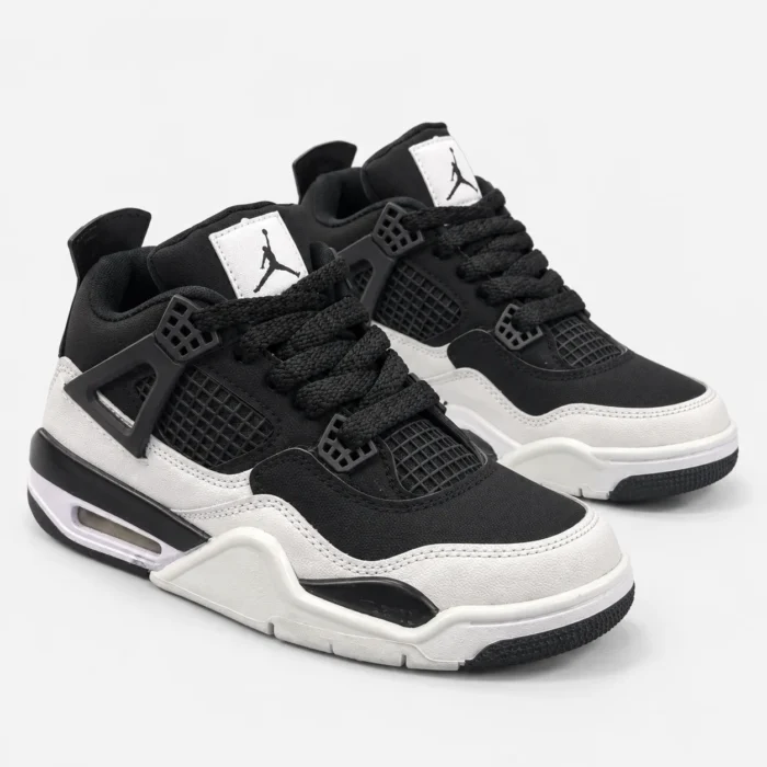 Nike-Jordan-4-Sneakers-–-White-with-Black-Collar-Code-404-www.heroshoop.com-View-2.webp