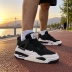 Nike-Jordan-4-Sneakers-–-White-with-Black-Collar-Code-404-www.heroshoop.com-View-6.webp