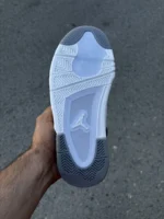 کتونی نایک جردن فور / سفید آبی / کد 415 - تصویر 6