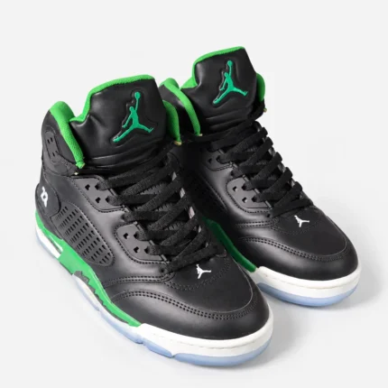 Nike-Jordan-5-High-Top-Sneakers-Black-Green-Code-555-www.heroshoop.com-View-2.webp
