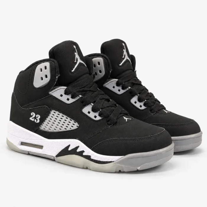 Nike-Jordan-5-High-Top-Sneakers-Black-White-and-Gray-Code-539-www.heroshoop.com-view-2.webp