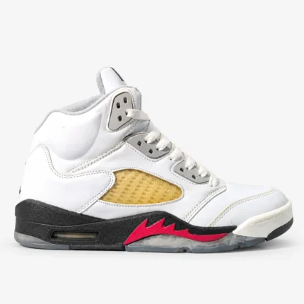 Nike-Jordan-5-High-Top-Sneakers-White-Red-Black-www.heroshoop.com-view-1.webp