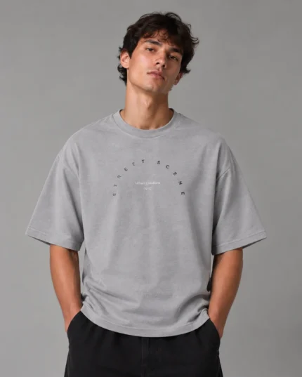 Premium-Cotton-T-Shirt-Makan-Street-Scene-Print-Gray-heroshoop.com-View-1.webp
