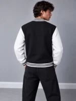 Printed-Boxy-Fit-Bomber-Sweatshirt-Brushed-3-Thread-Cotton-Fleece-color-black-www.heroshoop.com-view-2.webp