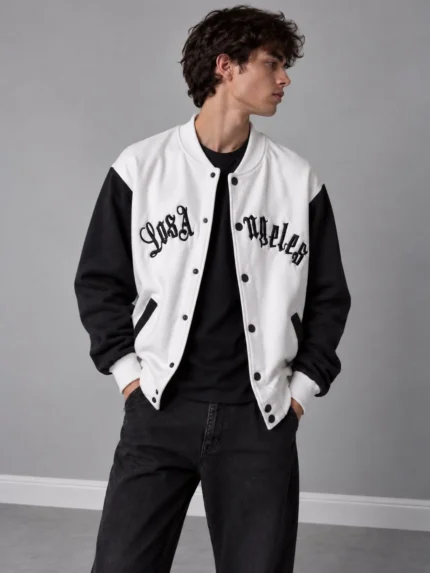 Printed-Boxy-Fit-Bomber-Sweatshirt-Brushed-3-Thread-Cotton-Fleece-color-withe-www.heroshoop.com-view-1.webp