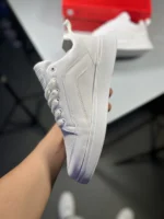 کفش ساده ونس مدل پورشه بزرگپا سایزبزرگ 37 تا 47 / رنگ سفید کد / 2624 - تصویر 5