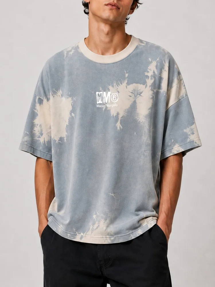Watercolor-biscuit-design-sports-T-shirt-made-of-cotton-in-gray-blue-color-heroshoop.webp تیشرت اسپرت آبرنگی پارچه پنبه بیسکوییتی / رنگ آبی طوسی / 27141 - تصویر 1