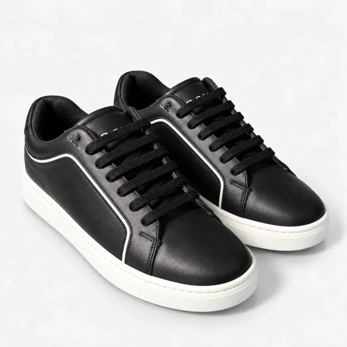 Zara-Vans-style-simple-semi-formal-shoes-Black-and-white-Code-4052-www.heroshoop.com-view-2.webp