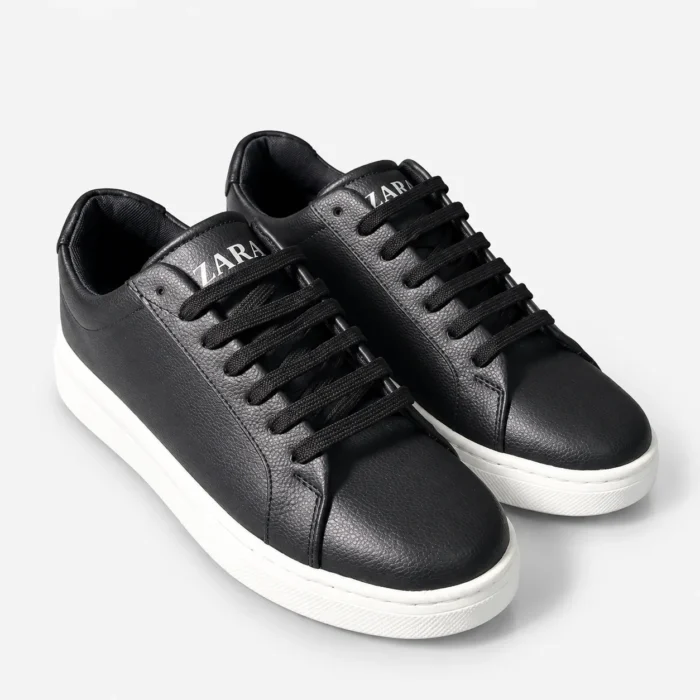 Zara-Vans-style-simple-semi-formal-shoes-black-white-Code-4026-www.heroshoop.com-view-2.webp