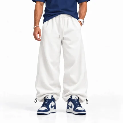 Sporty-Baggy-Joggers-Convertible-Cuff-2-Way-Style-White-3-Thread-Cotton-French-Terry-www.heroshoop.com-view-1.webp