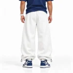 Sporty-Baggy-Joggers-Convertible-Cuff-2-Way-Style-White-3-Thread-Cotton-French-Terry-www.heroshoop.com-view-2.webp