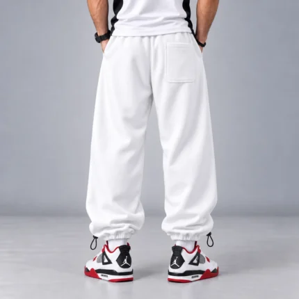 White-Baggy-Joggers-3-Thread-Cotton-Adjustable-Cuffs-2-Styles-www.heroshoop.com-view-2.webp