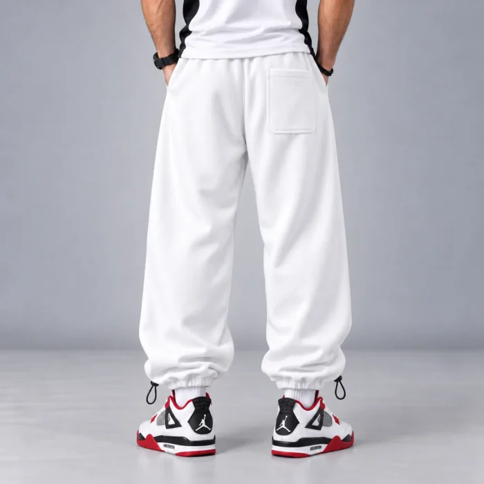 White-Baggy-Joggers-3-Thread-Cotton-Adjustable-Cuffs-2-Styles-www.heroshoop.com-view-2.webp